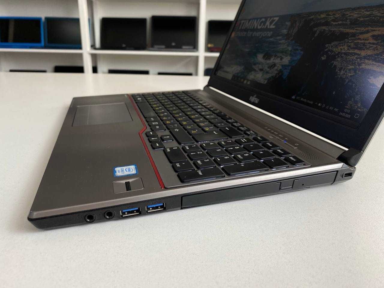 Ноутбук для учебы и работы Fujitsu LifeBook E756 - i7-6500U/8GB/256GB