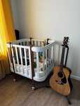 Продам детскую приставную кроватку Mommy Lux