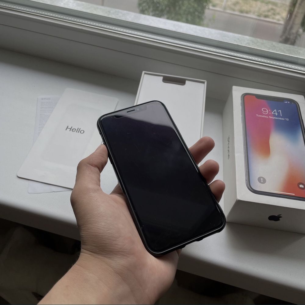 iphone x 64gb в отличном состояний