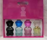 Духи мишка парфюмерный подарочный набор MOSCHINO TOY - это 4 флакона п