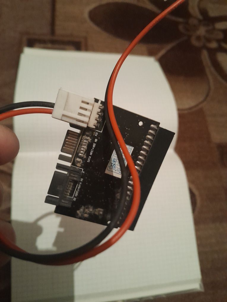 Переходник IDE ATA SATA для жесткого диска HDD компьютера ПК Жеского