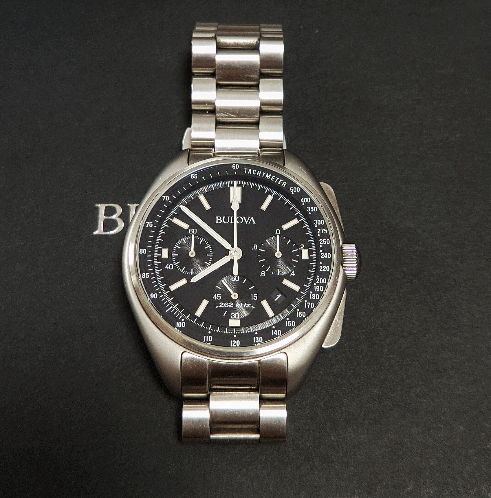 Bulova Lunar Pilot, почти Omega Speedmaster.