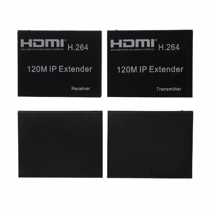 Расширитель до 200 м 1080P HDMI extender по одному кабелю LAN RJ 45