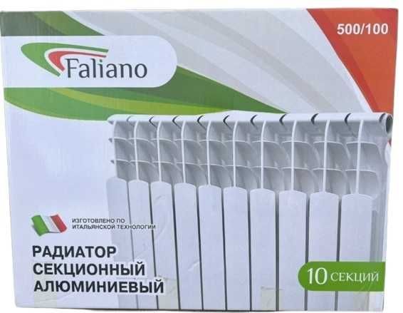 Радиатор алюм. 500/100 (1 секц.) Faliano