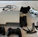 PS 3 slim с играми и мувами