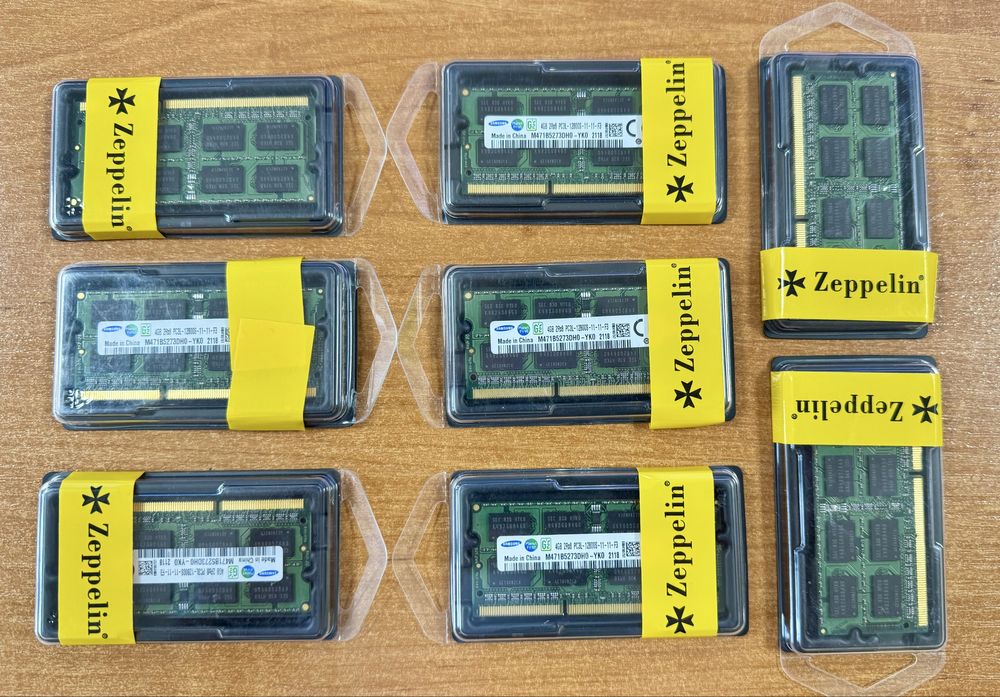 Новые ОЗУ Samsung DDR3L 4GB (12800мб) 1600Мгц