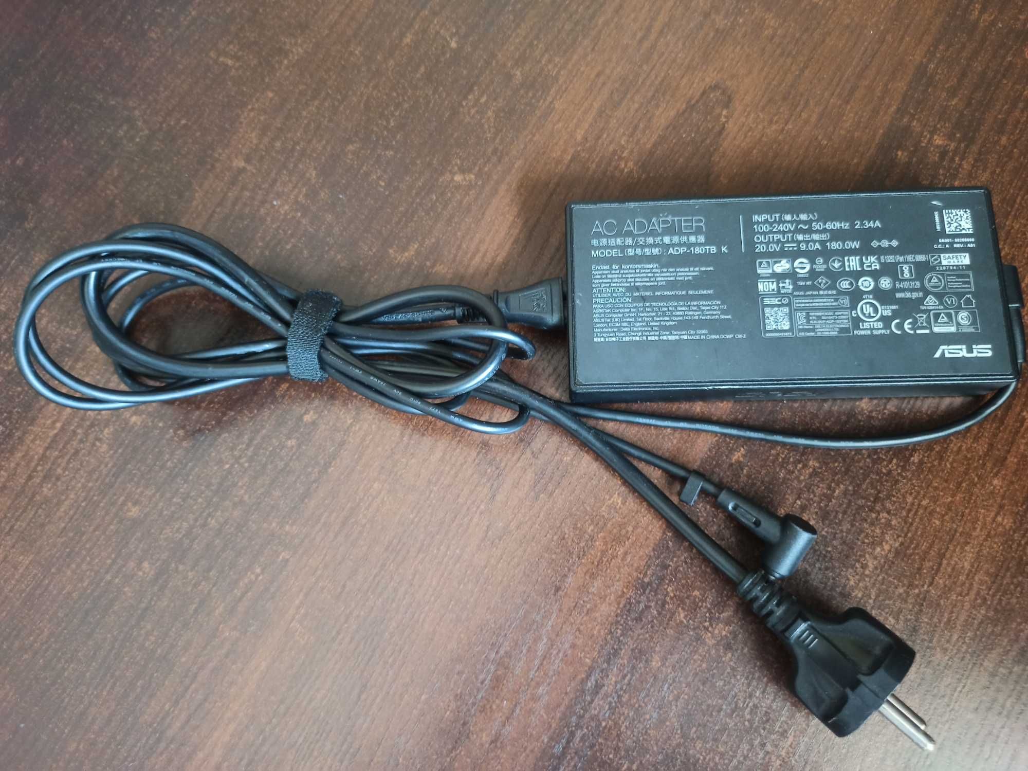 Мощный Блок питания для игрового ноутбука Asus 180W / 9.0A / 20V