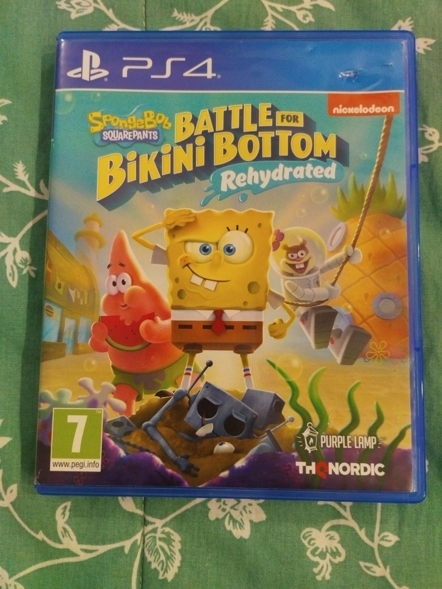 BATTLE for Bikini Bottom/Битва за бикини боттом игра на ps4.