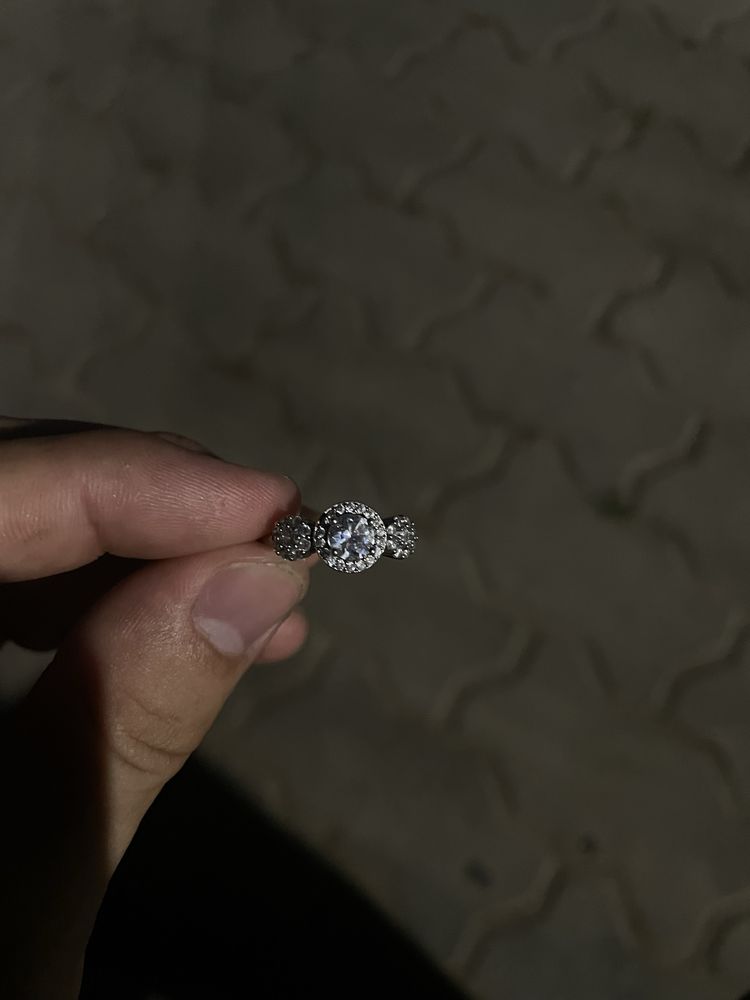 Кольцо серебро 925 пробы  16.5