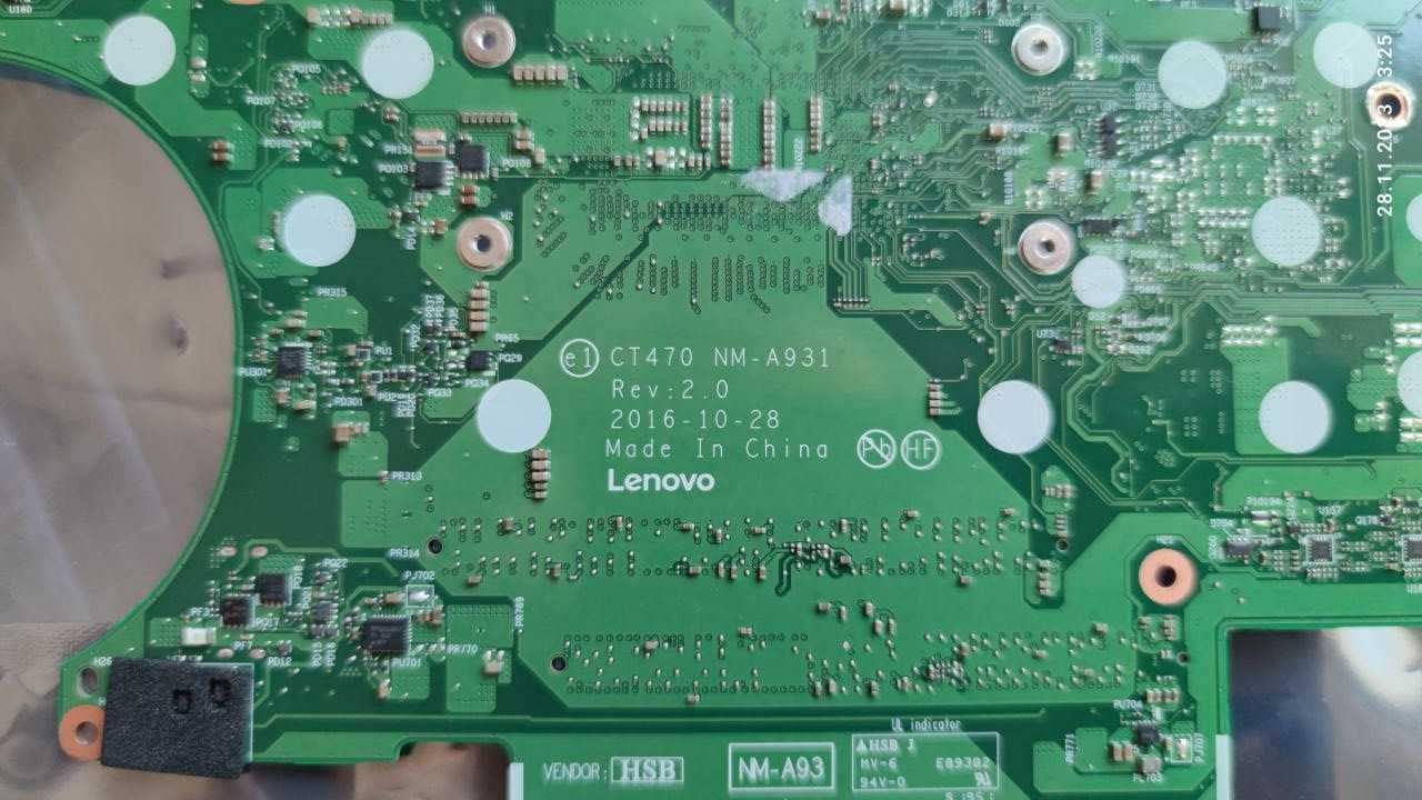 Материнская плата для ноутбука Lenovo ThinkPad T470 CPU i5-7200U