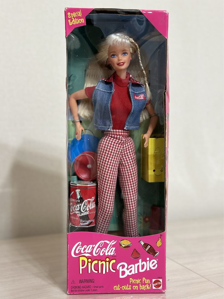 Барби Barbie picnic coca cola 1997