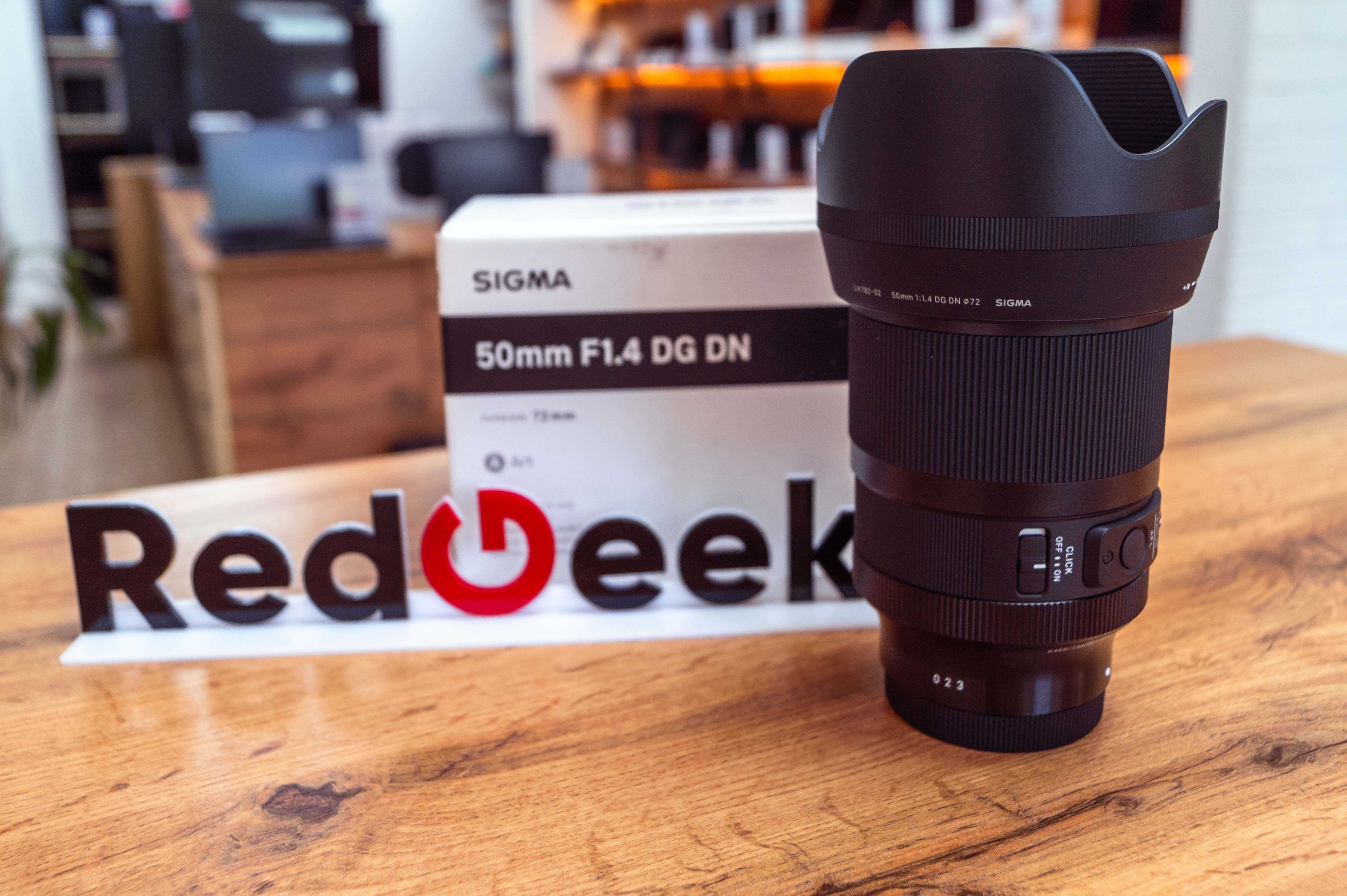Новый Объектив Sigma 50mm|f/1.4 |DG DN Art для Sony E|Магазин Red Geek