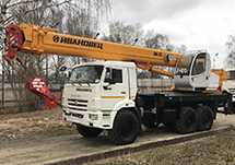 Автокран 25, 50, 70 тонн в Атырау. С доступом на тенгиз с Сервтек