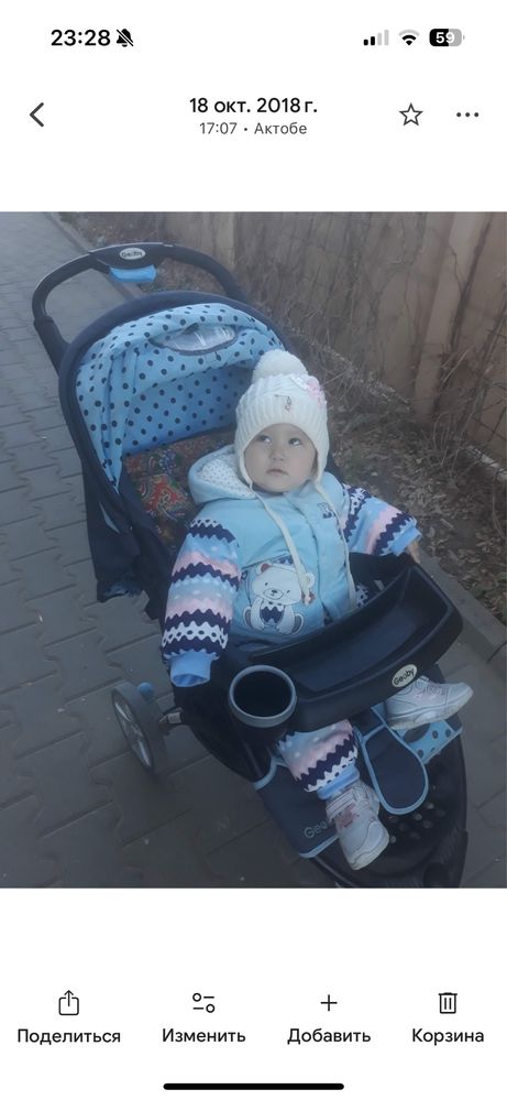 Коляска фирмы Geoby