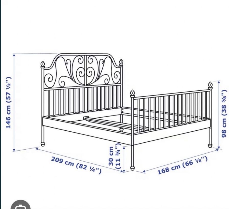 IKEA Кровать 160*200 почти новая