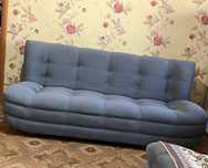 Продам диван, 80х190х55 см, серый