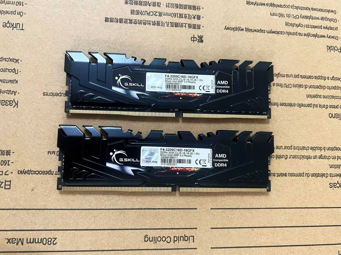 Большой выбор ОЗУ DDR4 8gb, 16gb (2133mhz-3600mhz) / DDR5 16gb 6000mhz