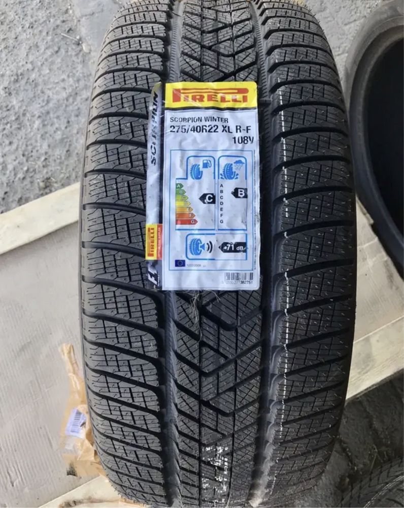 275/40/22 и 315/35/22 липучка pirelli scorpion x7