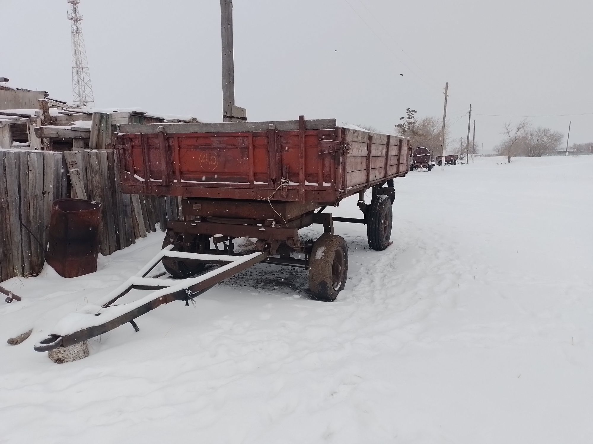 Трактор продажа с тележкой