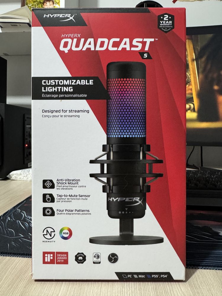 HyperX Quadcast S | Микрофон | В Идеале