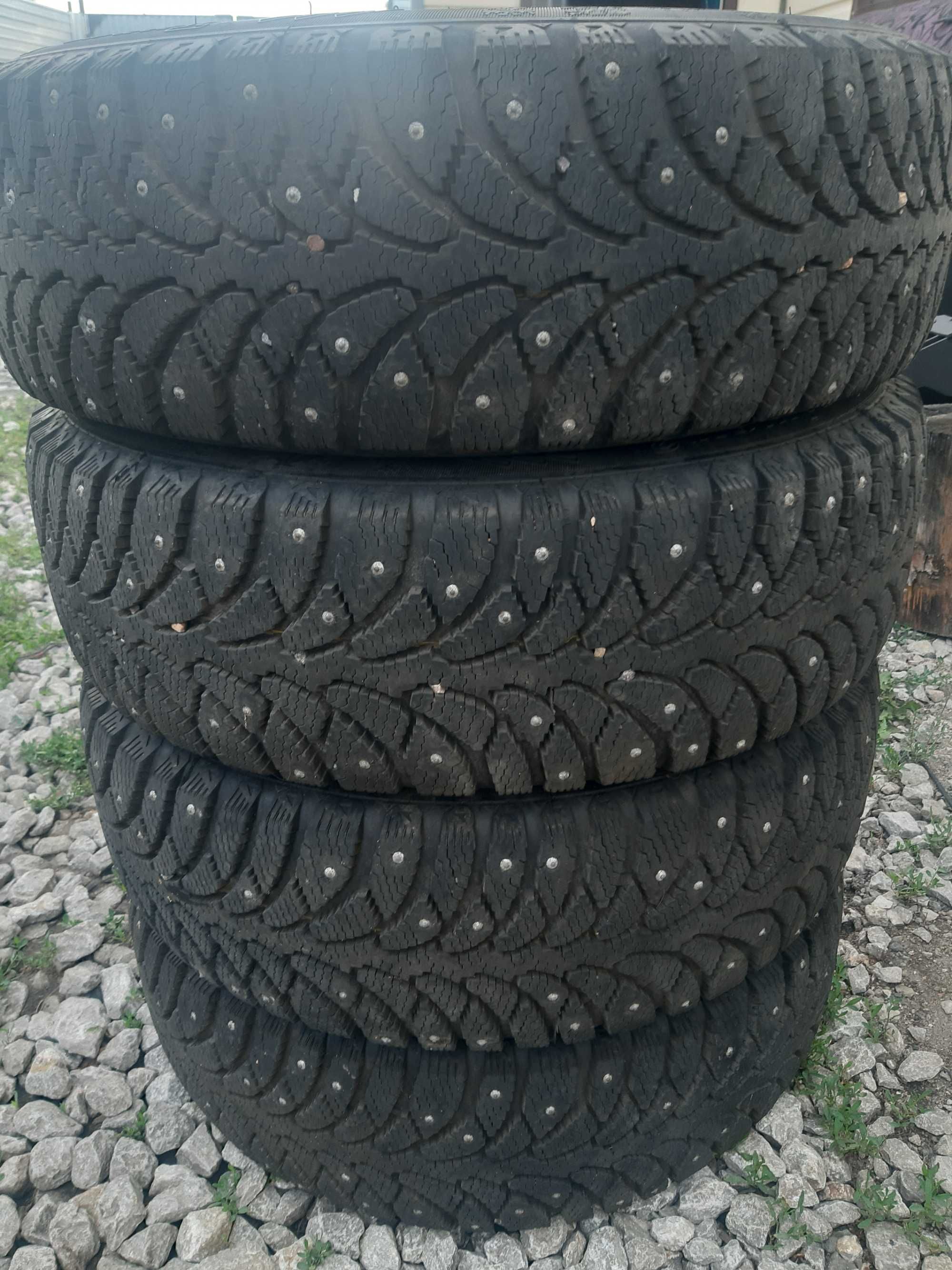 Шины Tunga Nordway 2 зимние шипы R15 195/65