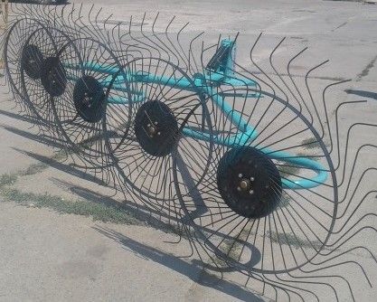 Грабли 5 колесные с углом атаки 5 метров