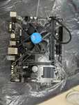 Продам комплект процессор материнка intel core i39100f