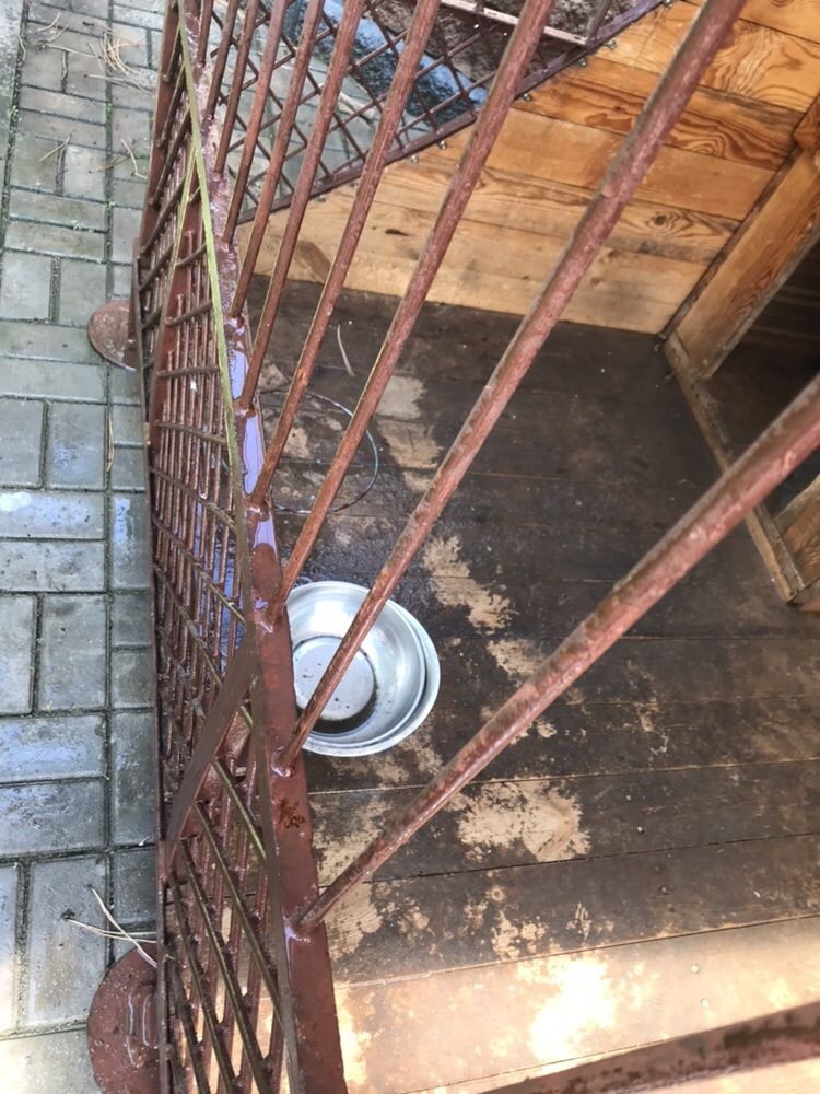 Вольер для собаки .