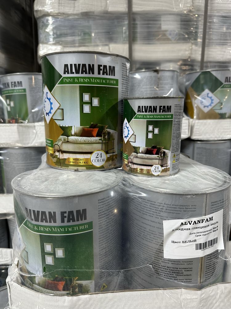Краска алкидная AlvanFam(Иран)