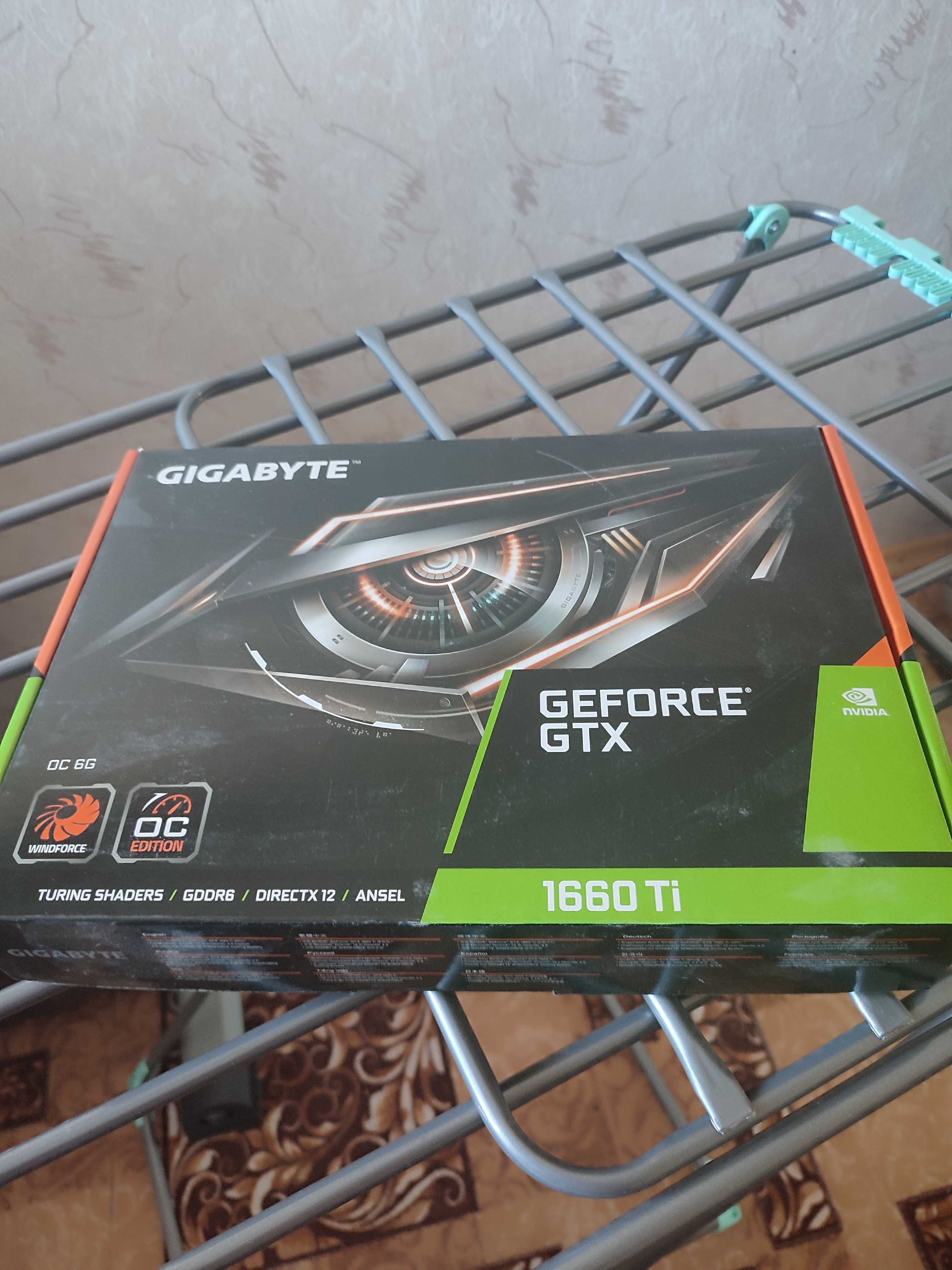 Видеокарта Gigabyte Gforce GTX 1660 Ti, 6Gb+б/п 450H