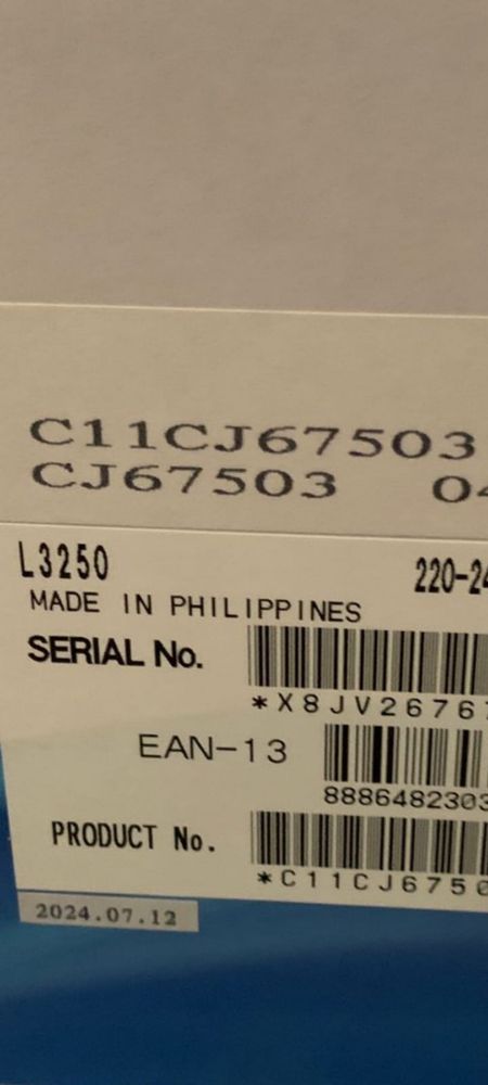 Epson L3250 Принтер Мфу запечатьный все модели есть