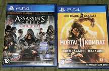 Игры для PS4  Продаются два диска в оригинальных коробках