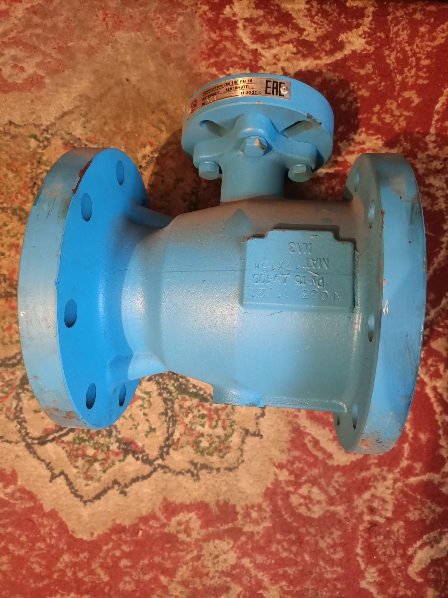 Продам кран шаровый DN 100