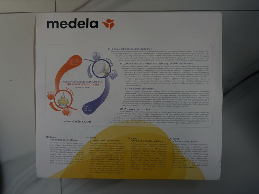 Продам Молокоотсос электрический medela swing двухфазный