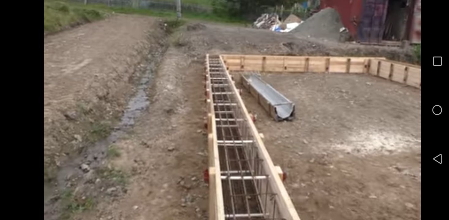 Штукатурка кладка фундамент стяшку