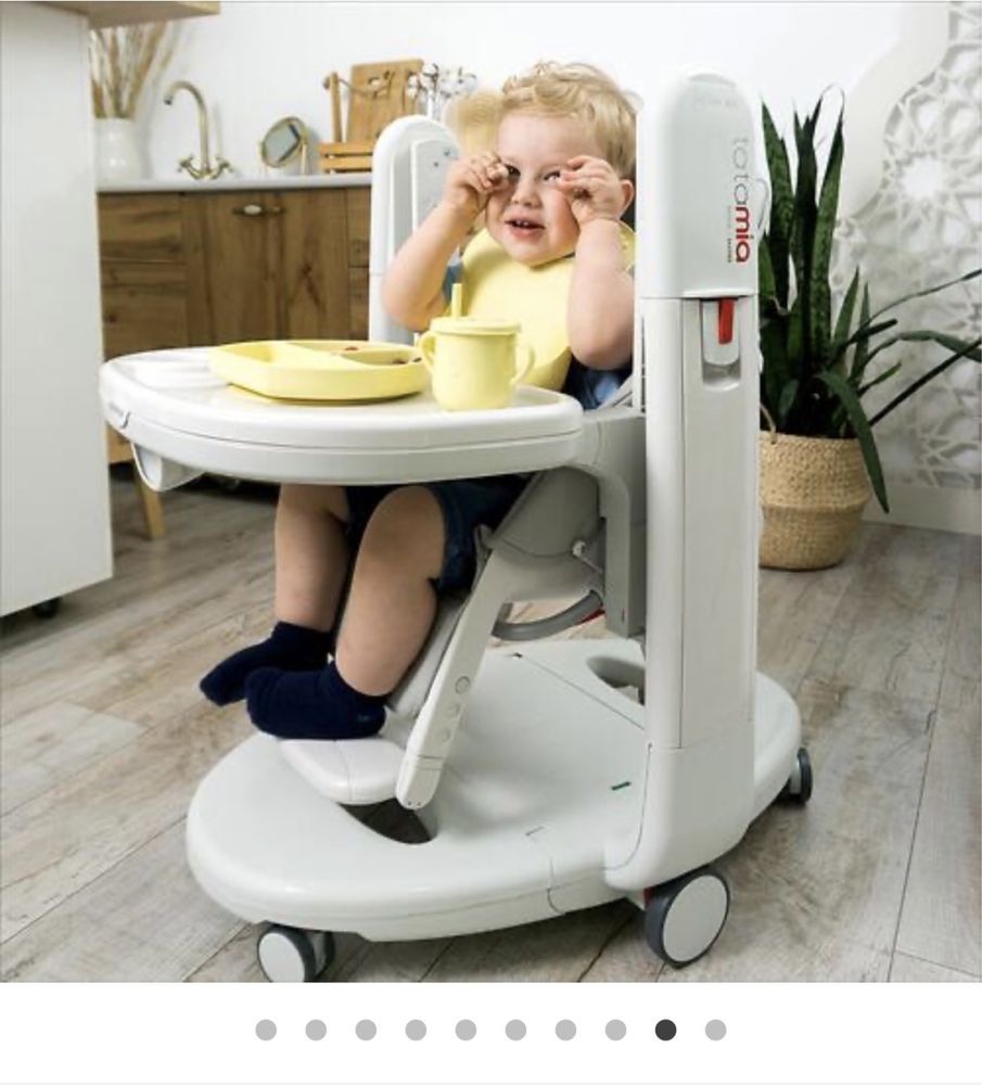 Стульчик для кормления Peg-Perego Tatamia Follow me. оригинал Италия