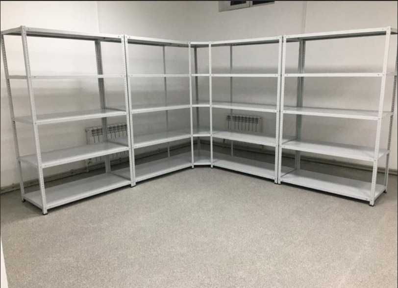 Полочные стеллажи для склада, архива с нагрузкой до 900кг г. Костанай