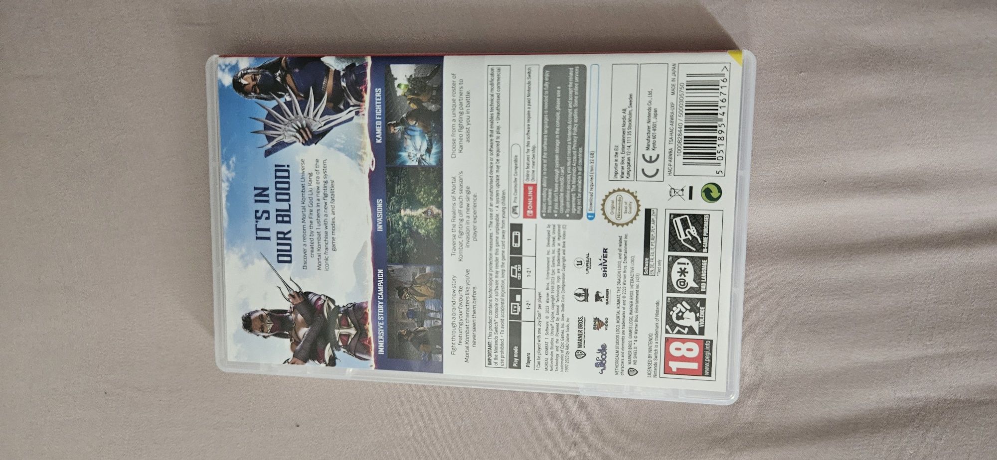 Mortal kombat 1 для nintendo switch