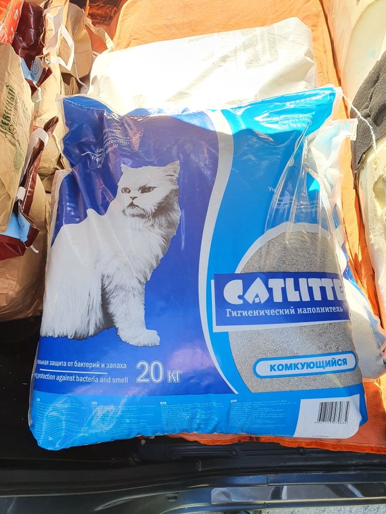 Комкующийся наполнитель CatLitter 20 кг