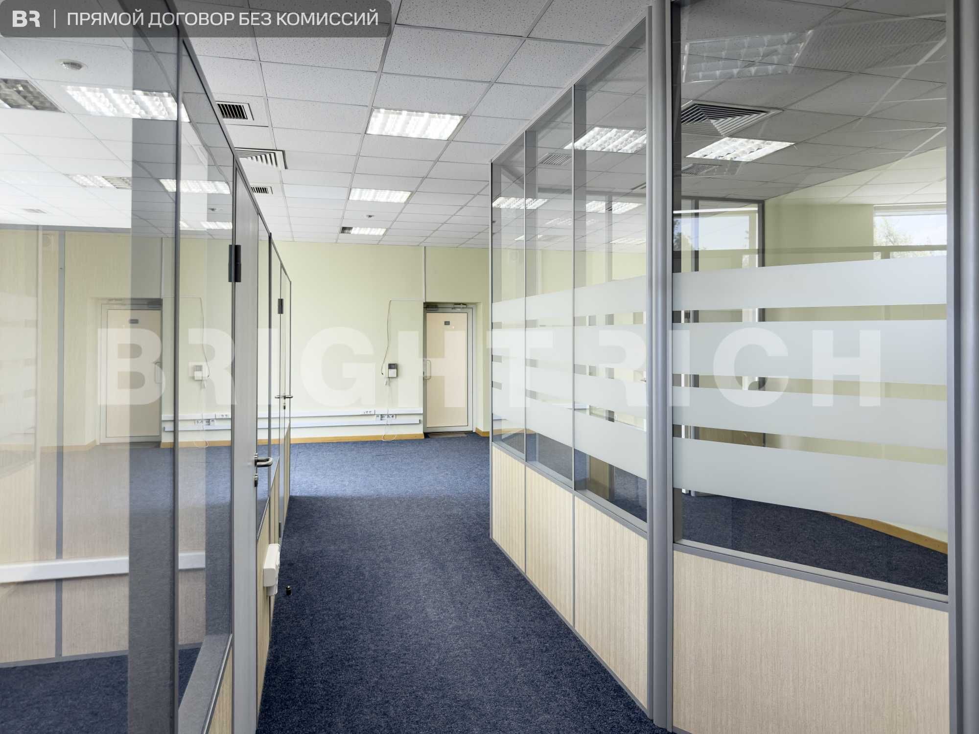Аренда офиса в бизнес центре Алатау Гранд, с ремонтом - 156м²