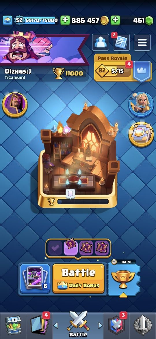 Аккаунт Clash royale