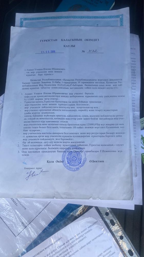 Жер подбизнес Кызылорда тас жолы трасса бойында