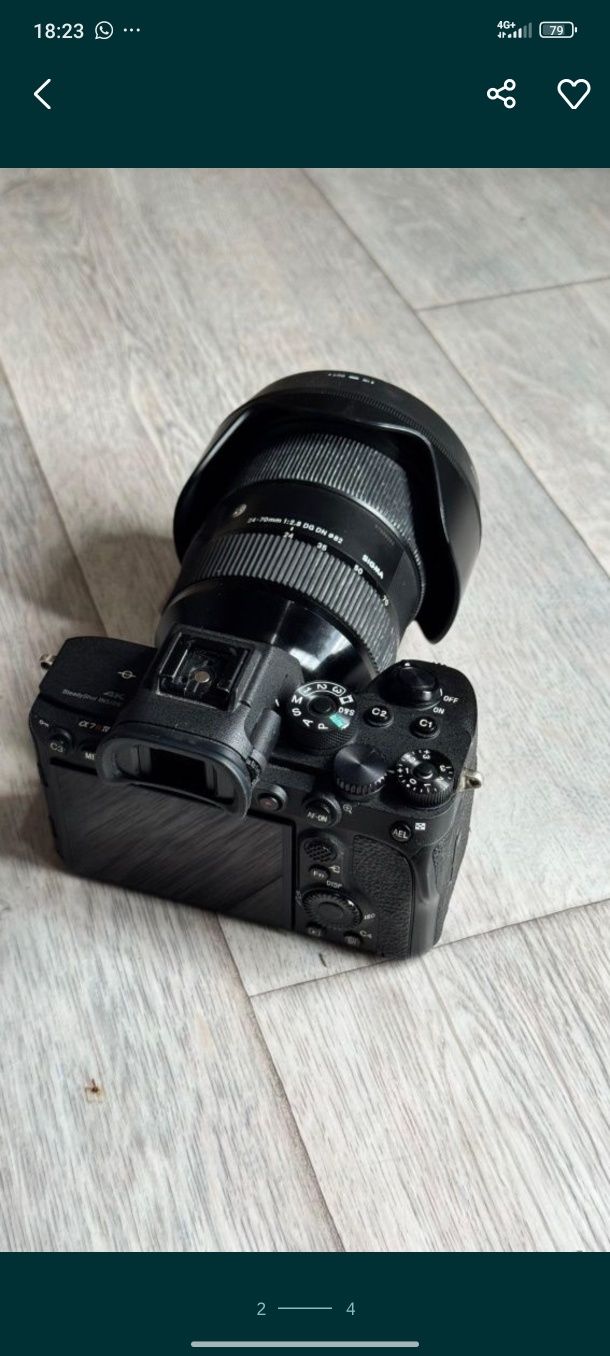 Sony a7 r4 с обьективом 24_70.f2.8