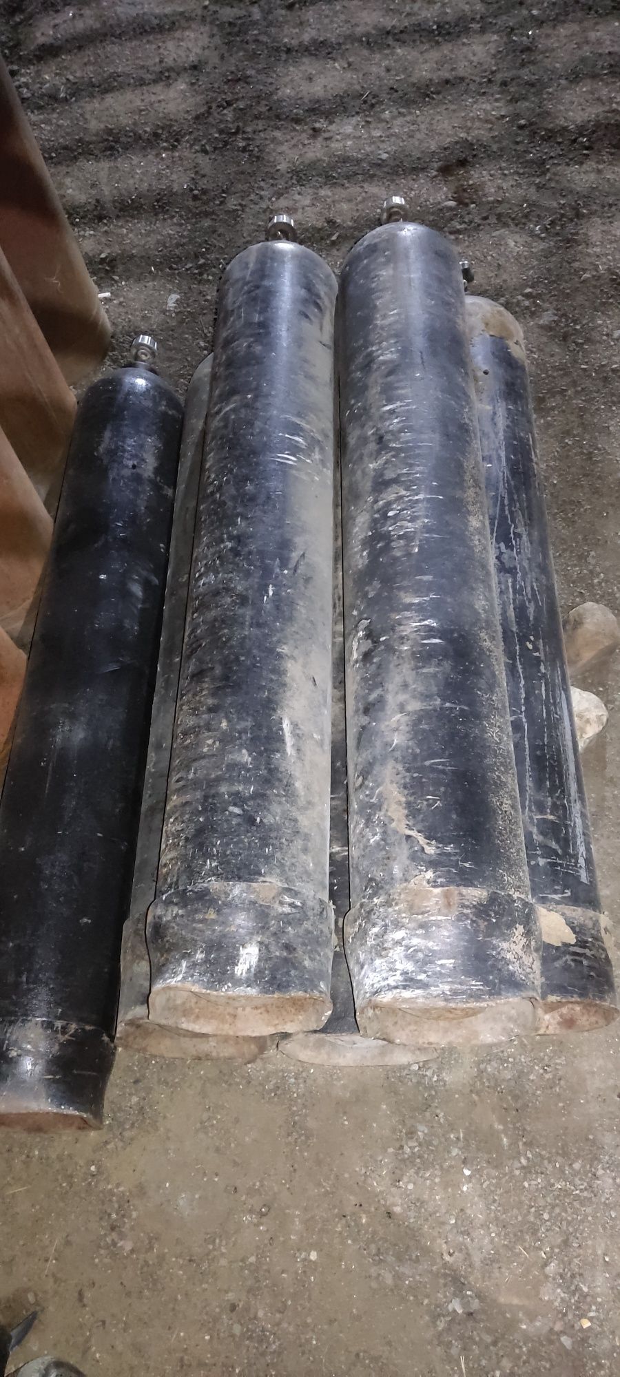 Большой газовый баллон