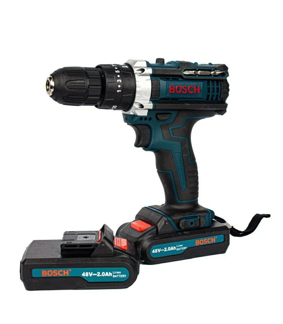 Шуруповерт Bosch + комплект 23 насадок