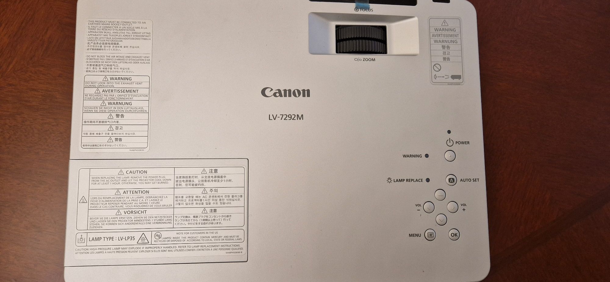 Новый проектор Canon