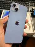 Iphone 14 синий, 128 Гб. Ёмкость 86 % оригинал! состояние отличное кар