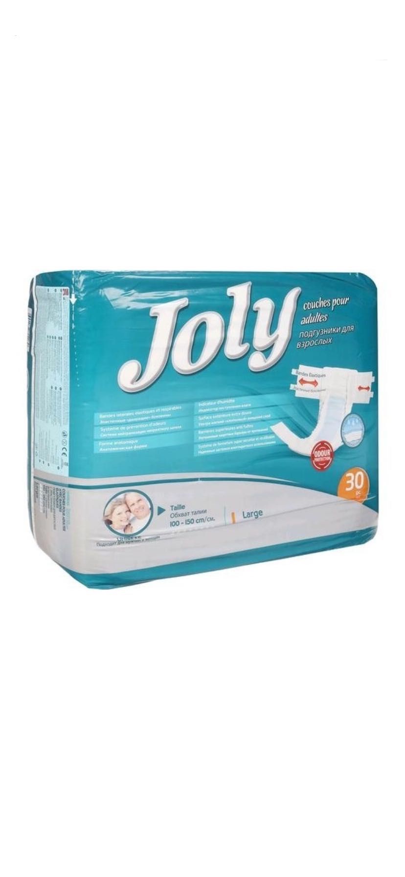 Joly Large подгузники для взрослых L 30 шт