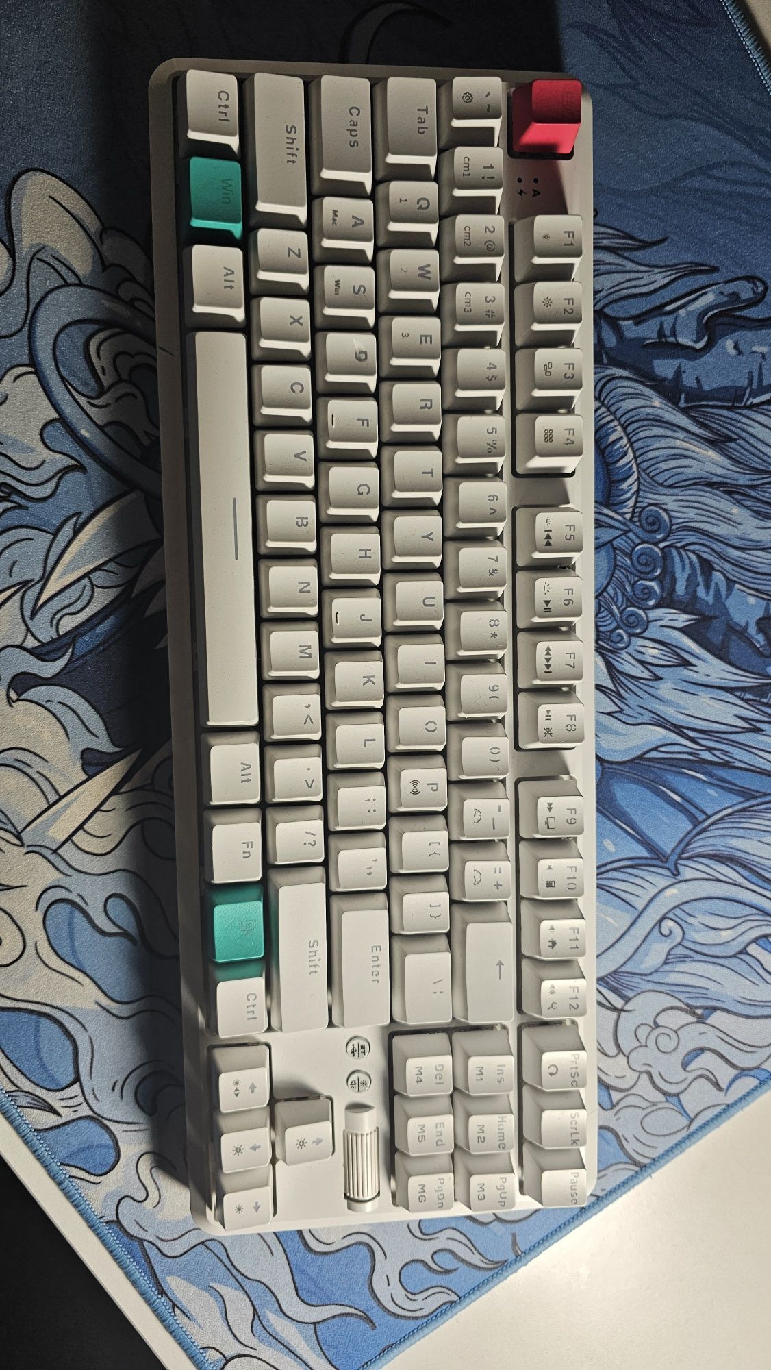 Клавиатура игровая Ajazz K870T Red Switches/ Kaspi Red