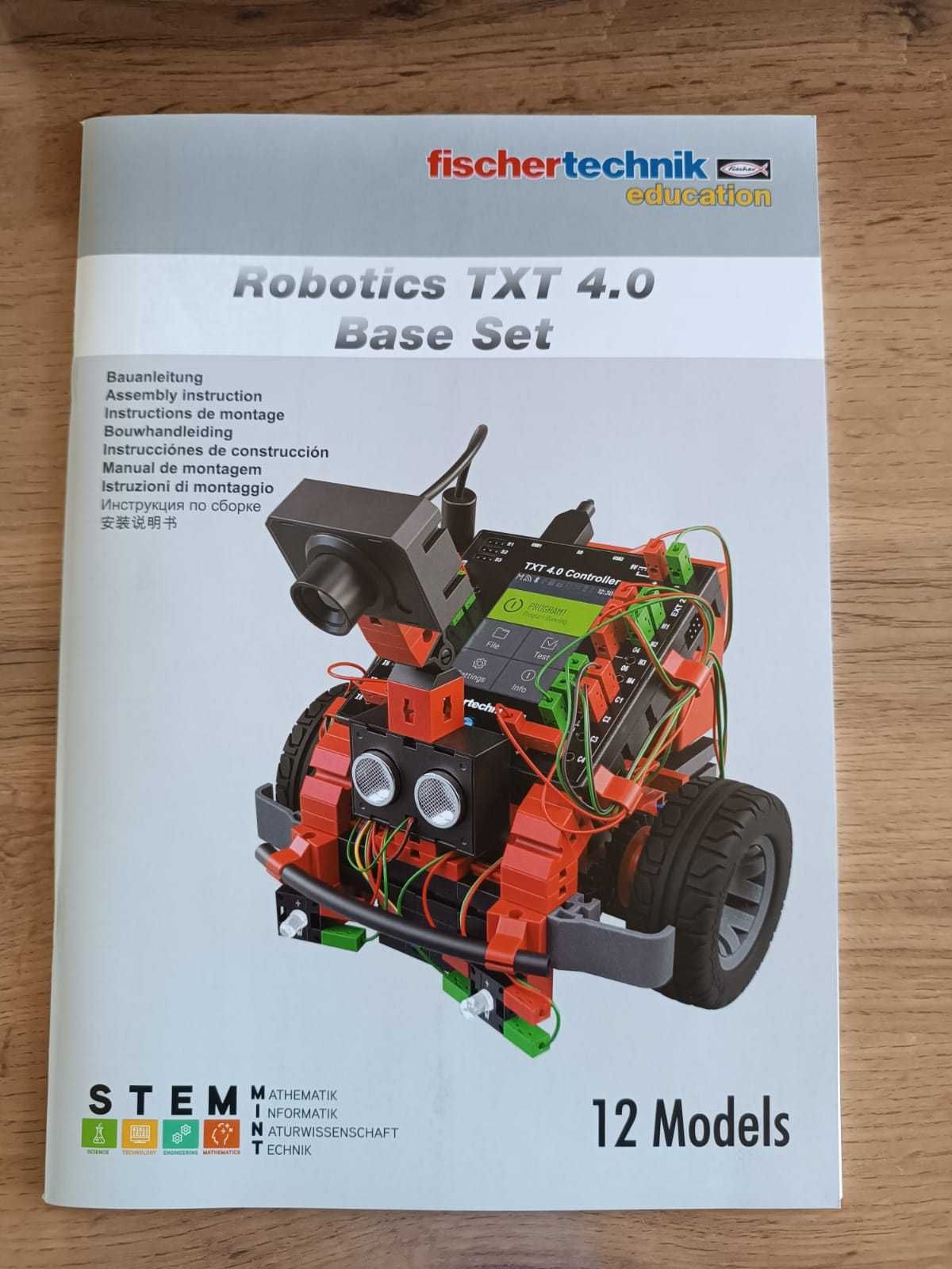 Конструктор Fischertechnik Robotics TXT 4.0 , деталей 244 шт